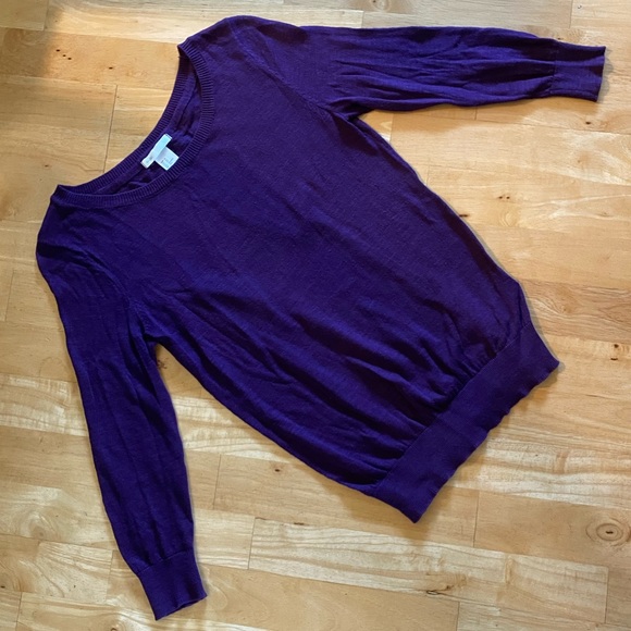 H&M Basic thin purple sweater - Picture 15 of 16